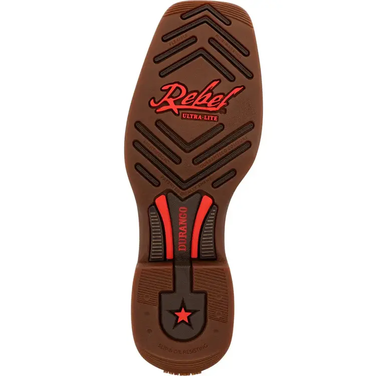 Durango Lady Rebel Ultra Lite Coffee Crazy Horse White