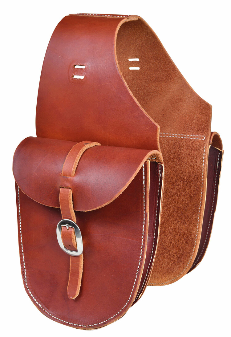 Berlin Custom Leather Leather Saddle Bag