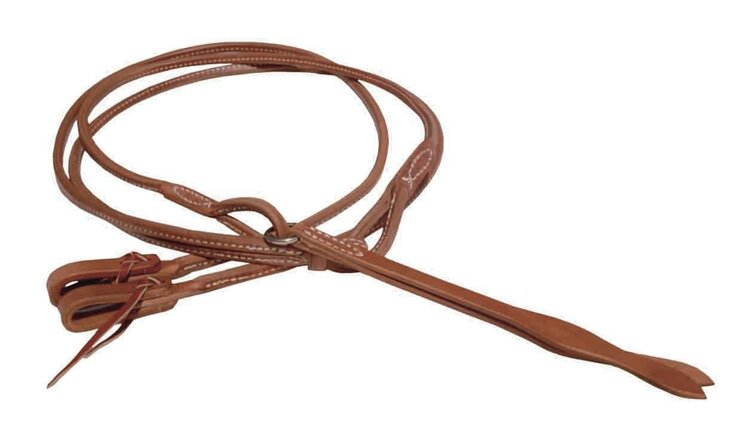 Berlin Custom Leather Stitched Romal Rein