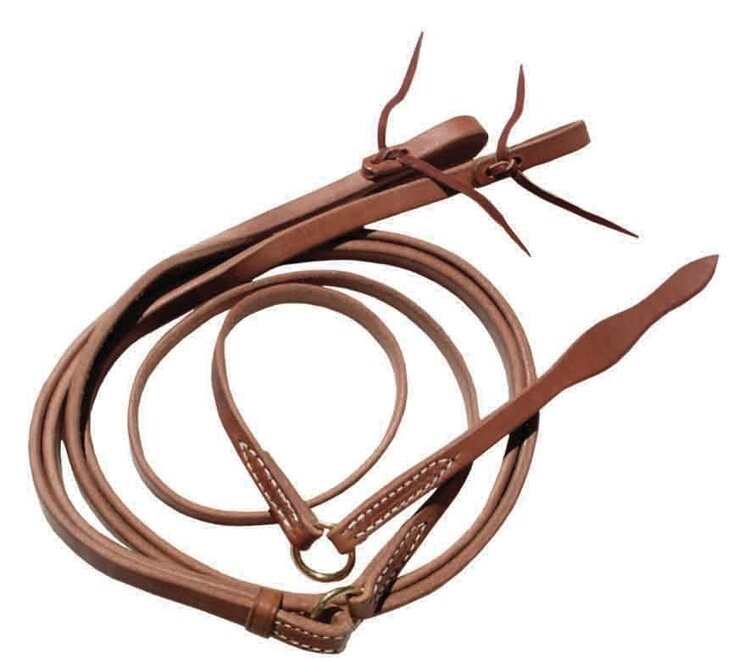 Berlin Custom Leather Flat Romal Rein