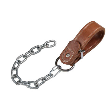 Berlin Custom Leather Single Hobble W/ Kick Chain