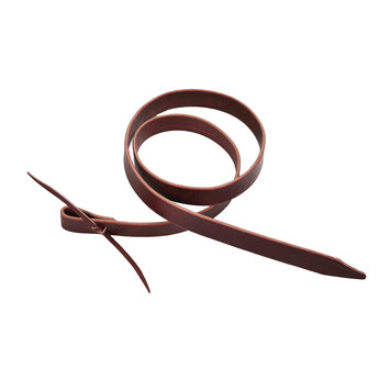Berlin Custom Leather Latigo Tie Strap 1 1/4" x 5'
