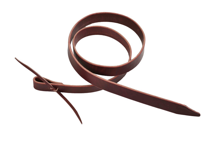 Berlin Custom Leather Latigo Tie Strap 1 1/4" x 5'