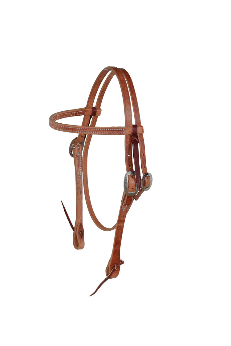 Berlin Custom Leather Browband w/ Stainless Buckles
