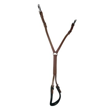 Berlin Custom Leather Beta Double Attachment Crupper Brown