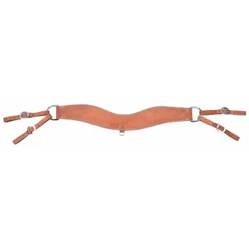 Berlin Custom Leather 4" Roughout Golden Skirting Tripping