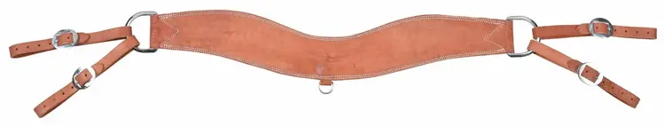 Berlin Custom Leather 4" Roughout Golden Skirting Tripping