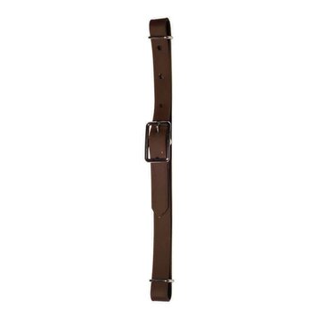 Berlin Custom Leather Biothane Curb Strap Brown