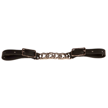 Berlin Custom Leather Biothane Twisted Chain Curb Black