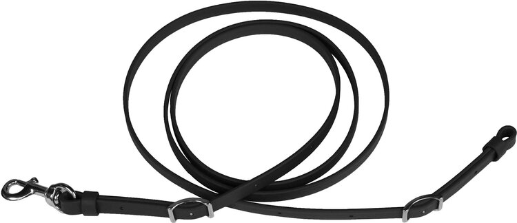 Berlin Custom Leather Biothane Roper Rein Black