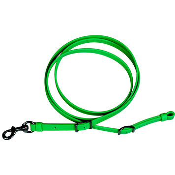 Berlin Custom Leather Biothane Roper Rein Green