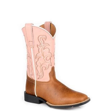 Roper Little Kids Gabriel Tan Light Pink