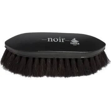 HAAS Noir Soft Finishing Horse Hair Brush