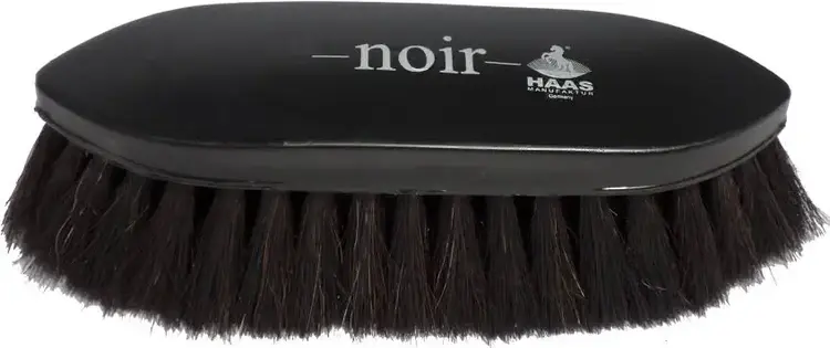 HAAS Noir Soft Finishing Horse Hair Brush