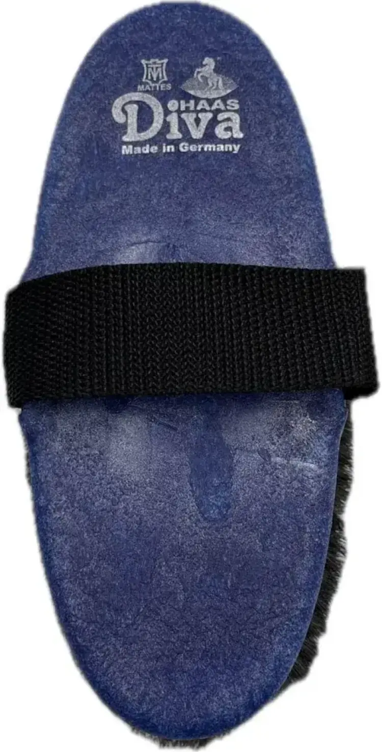 HAAS Diva Brush With Merino Lambswool Blue