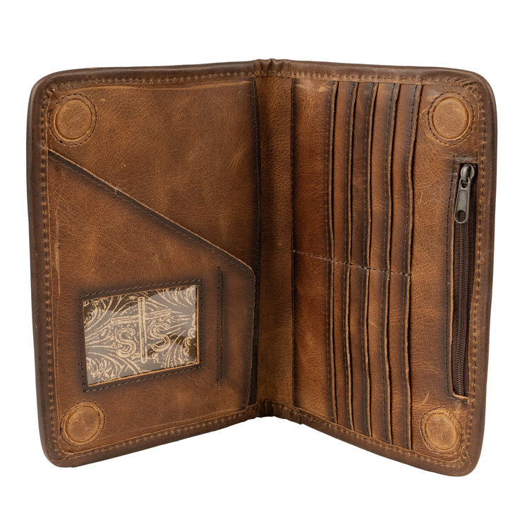 STS Ranchwear Vaquero Cowhide Magnetic Wallet Assorted
