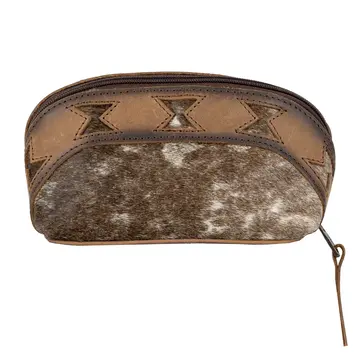 STS Ranchwear Roswell Cowhide Belle Makeup Pouch Assorted
