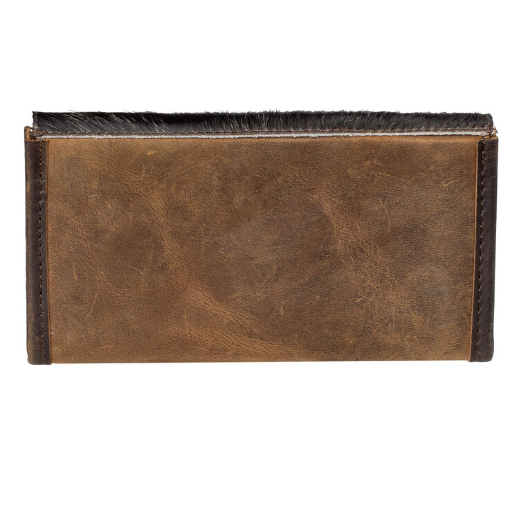 STS Ranchwear Cowhide Style Wallet Assorted