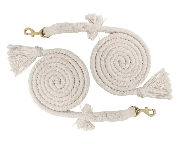 Supreme Western Products Cotton Split Rein 1" x 8'