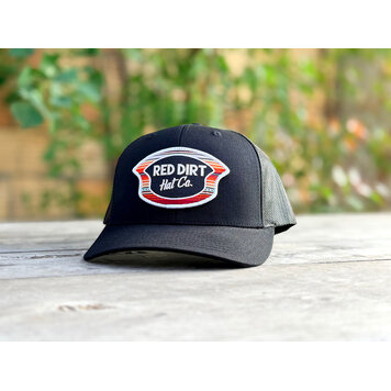 Red Dirt Hat Co Saddle Pad Cap Black