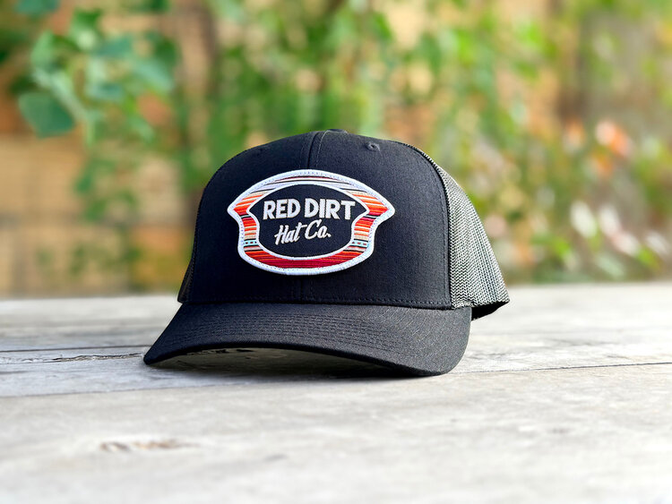 Red Dirt Hat Co Saddle Pad Cap Black