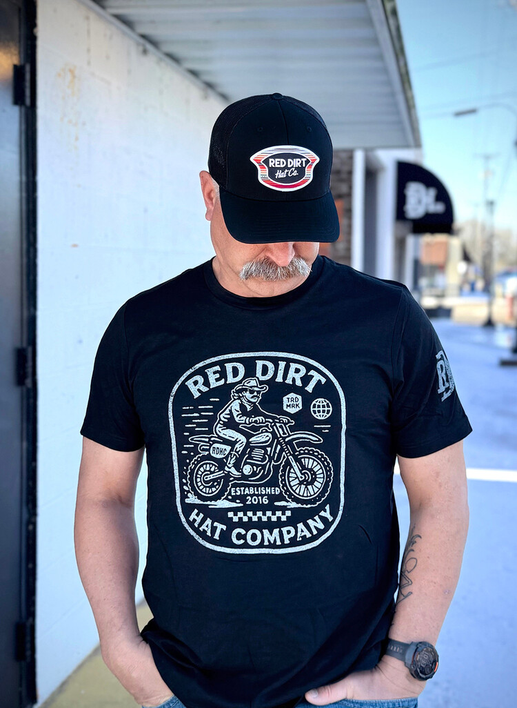 Red Dirt Hat Co Saddle Pad Cap Black