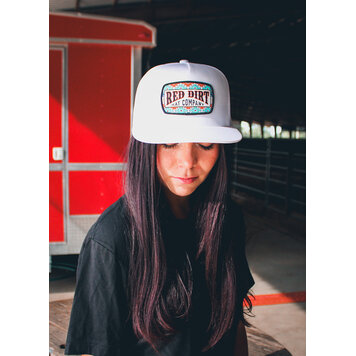 Red Dirt Hat Co Boss Hog Cap White
