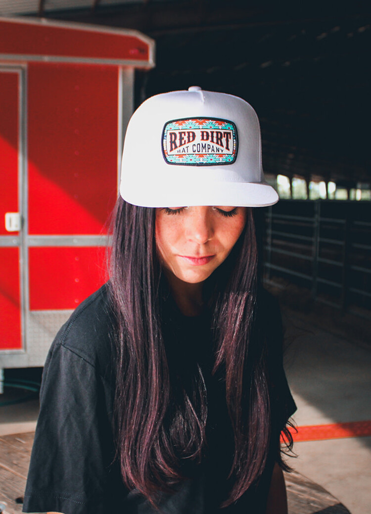 Red Dirt Hat Co Boss Hog Cap White
