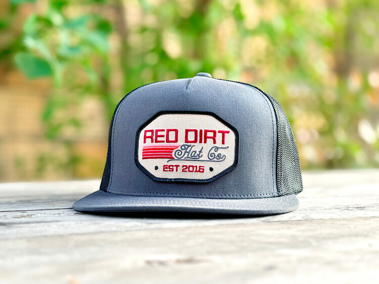 Red Dirt Hat Co Sundown Cap Charcoal Black
