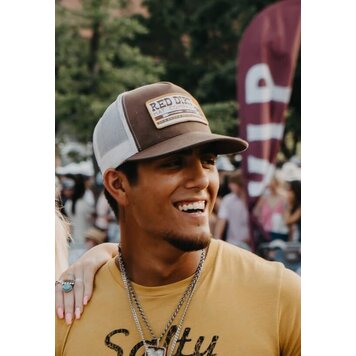 Red Dirt Hat Co Arrows Cap Brown White