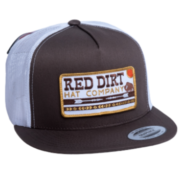 Red Dirt Hat Co Arrows Cap Brown White