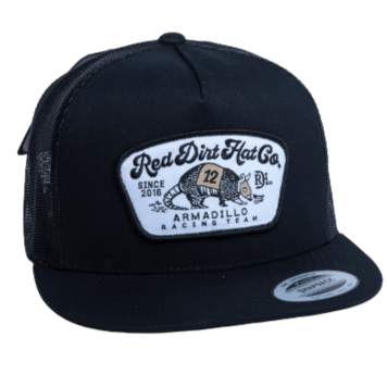 Red Dirt Hat Co Dos Armadillo Cap Black