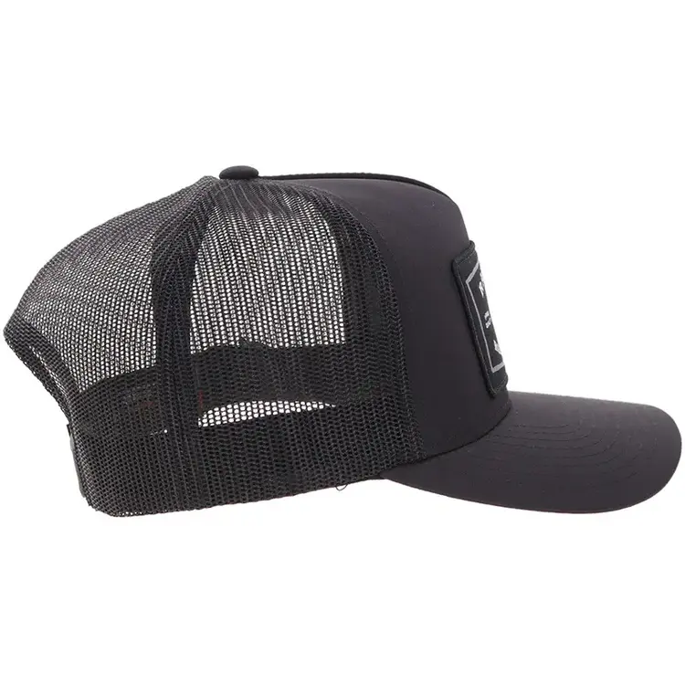 HOOey Rank Stock Cap Black