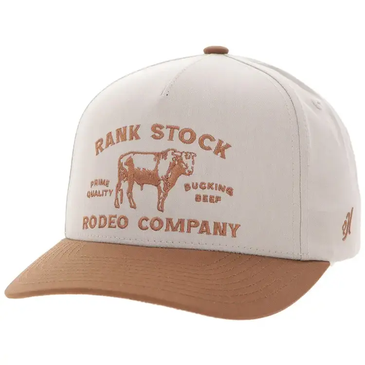 HOOey Rank Stock Tan Brown Cap