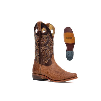 Boulet Damiana Tan Cutter Toe