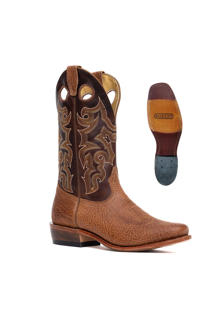 Boulet Damiana Tan Cutter Toe
