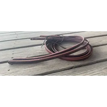 Cowperson Tack 5/8" Weighted Split Reins
