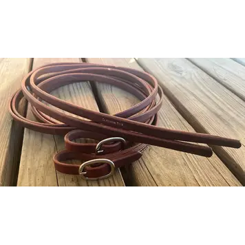 Cowperson Tack 5/8" Rope Rein W/ SS Buckles