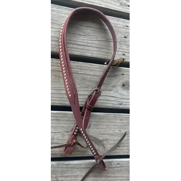 Cowperson Tack 3/4" Slit Ear W/ Fancy Dots