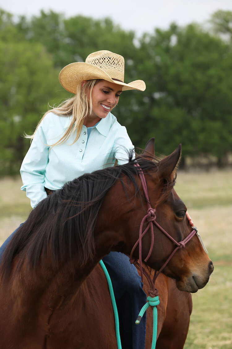 Cinch Arenaflex Hybrid Shirt Light Blue
