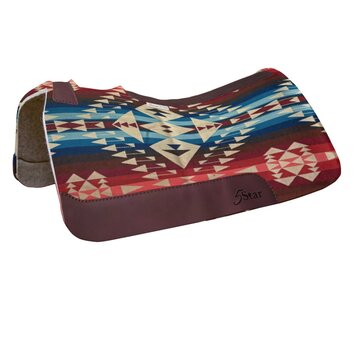 5 Star Equine Products The Barrel Racer Pad Big Thunder Scarlet 7/8"