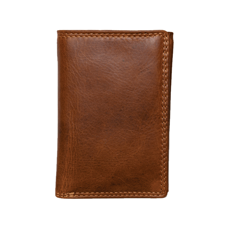 Rugged Earth Mens TriFold Leather Wallet