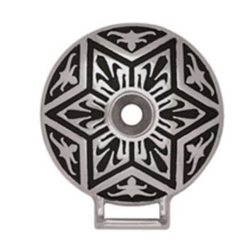 Jeremiah Watt Mission Star Screw Down Concho 1.5
