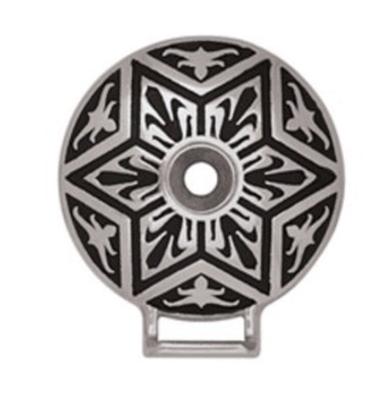 Jeremiah Watt Mission Star Screw Down Concho 1.5