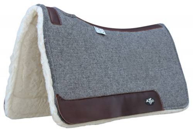 Professional's Choice Deluxe 100% Wool Saddle Pad Fleece