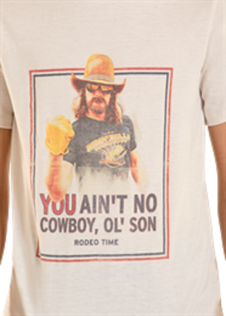 Dale Brisby Youth You Ain't No Cowboy Tee Natural