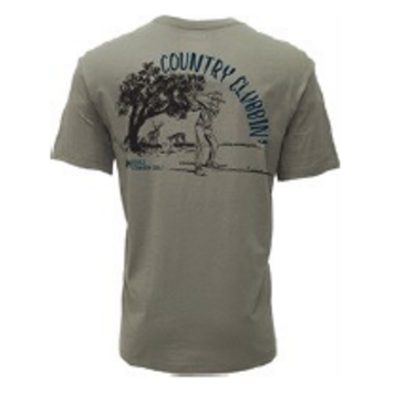 HOOey Country Clubbin Tee Olive