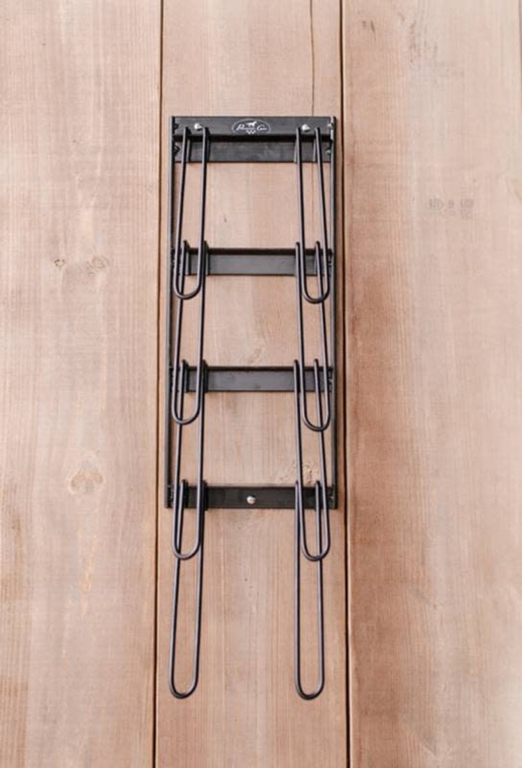 Professional's Choice Collapsible Boot Rack Black