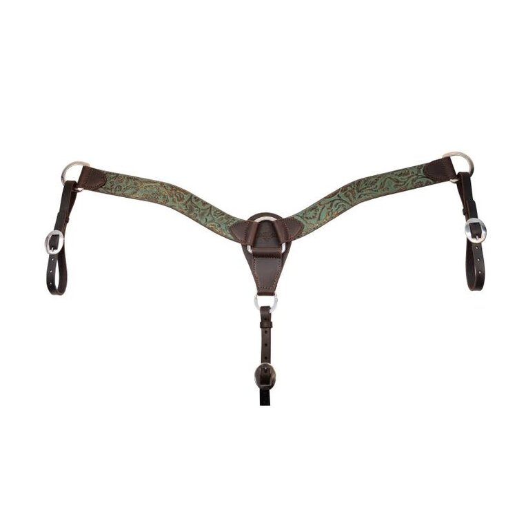 Professional's Choice Copper Emerald 2" Contoured Breast Collar