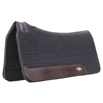 Professional's Choice Steam Pressed Felt Barrel Pad Black 1"